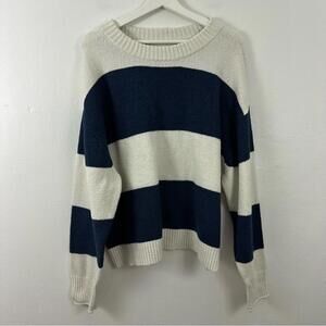 2/$20 American Eagle Pullover Striped Sweater Women's Size XL